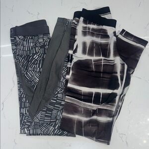 Stylish Black and Gray Women's Leggings